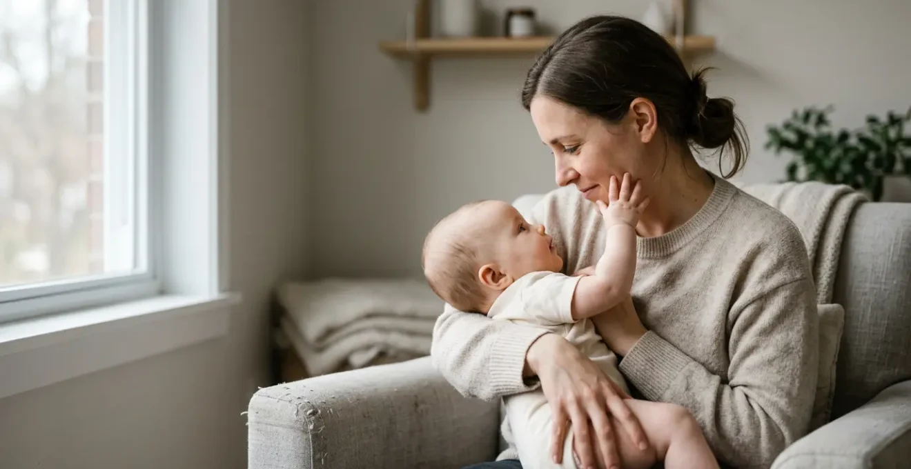 Parent and infant in close emotional connection during first year of life